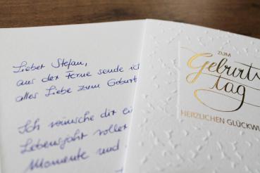 Geburtstagskarte „klassisch“