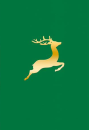 Weihnachtskarte Hirsch